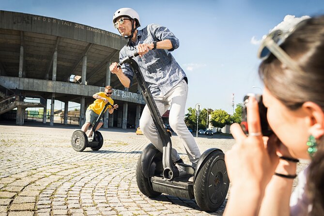 1.5h Small Group Segway Tour & Free Taxi Transfer ️with PragueWay - Price and logistics: what $70.94 actually buys you