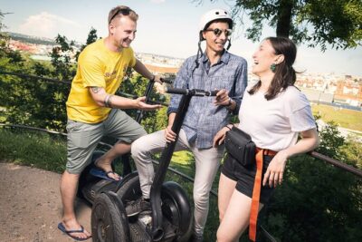 1.5h Small Group Segway Tour & Free Taxi Transfer ️with PragueWay - Meeting at Mostecká 53/4: easy start, fewer headaches