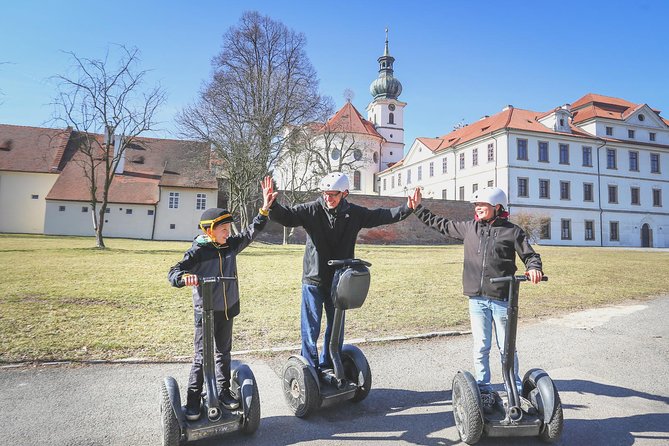 1.5h Small Group Segway Tour & Free Taxi Transfer ️with PragueWay - Stop 1: Strahovsky Klaster and the monastery-library atmosphere