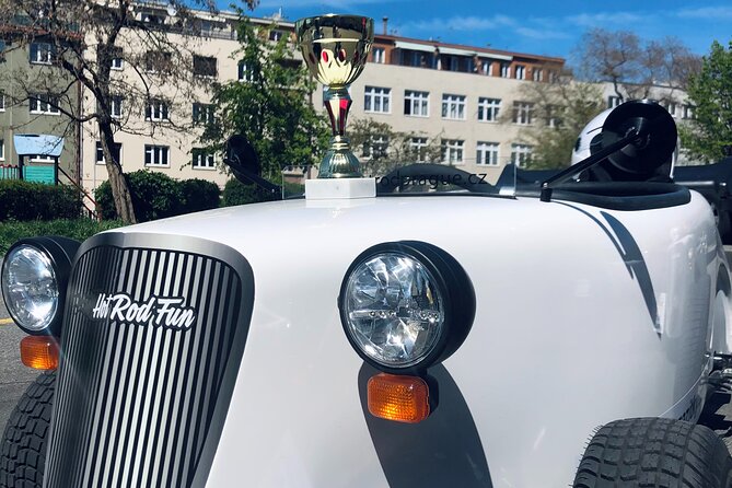 1-Hour Ride Across the Prague in Mini Hot Rod Car - Why drive a mini hot rod through Prague?
