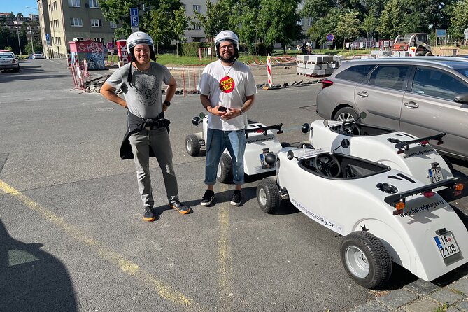 1-Hour Ride Across the Prague in Mini Hot Rod Car - The street conditions and the reality of driving in Prague
