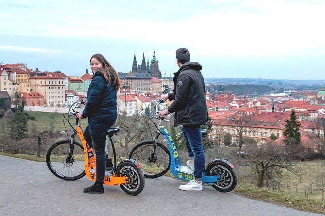 2026 Best Reviews: Prague Monster Bike Tour with a Live Guide - The e-scooter factor: fun, mobility, and no license stress