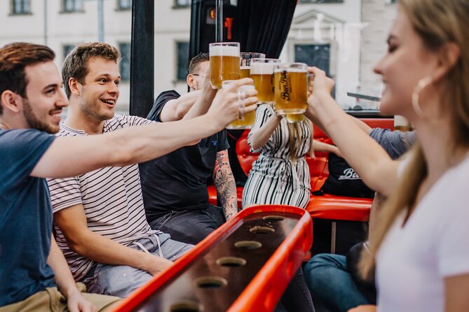 Adults-only Prague Beer Bus Tour - Prague Castle Break: 10 Minutes Outside the Gates