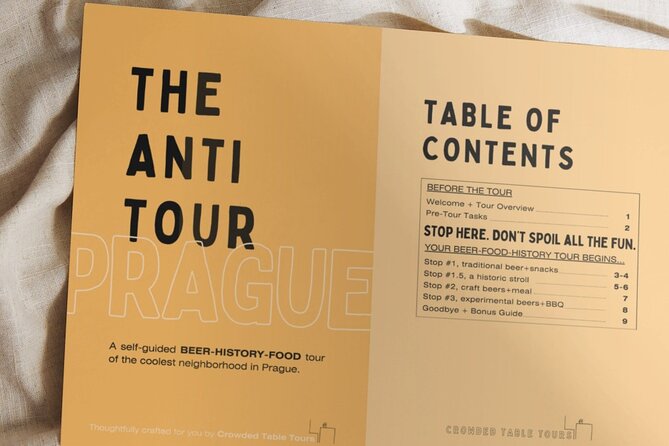 Anti Tour Prague - Self Guided Beer and Food Tour - Stop 0: the metro gateway that sets the tone