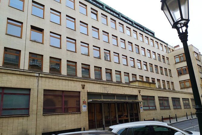 Back to Communism Walking Tour - Stop 1: Bartolomějská and the former Czechoslovak Secret Police HQ