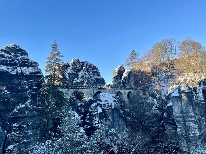 Bohemia & Saxon Switzerland Winter Day Tour from Prague - The hiking reality check: about 10 km and winter surfaces