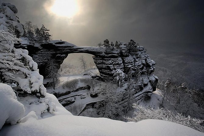 Bohemian and Saxon Switzerland All inclusive trip - Winter Tour - Bastei Bridge: the Elbe Canyon viewpoint you’ll keep remembering