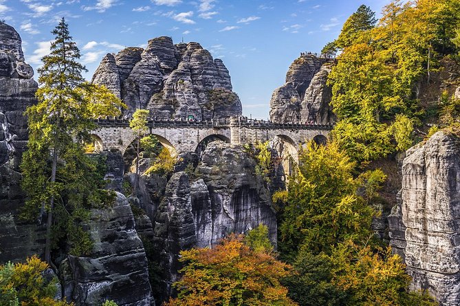 Bohemian & Saxon Switzerland From Prague-Travelers' Choice 2025 - Hřensko and Pravčická Gate: the sandstone arch that looks like a movie set