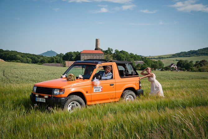 Countryside, Czech Garnet Panning, Farm,Lunch&Beer 4WD Adventure - Lunch at a countryside gastropub with a view