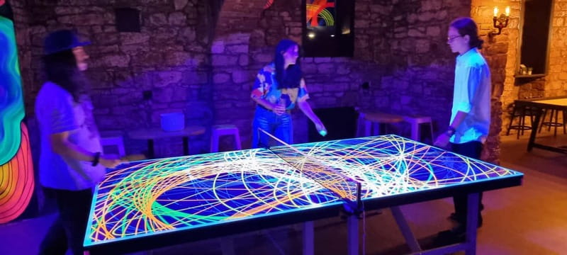 Crew Bar Prague: Open bar, ping pong or shuffleboard game - What your hour looks like, step by step