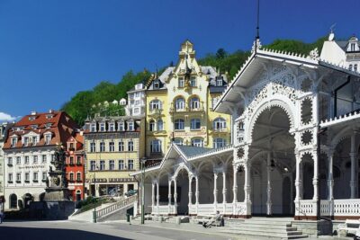 Czech Spas of Karlovy Vary and Marianske Lazne from Prague - Marianske Lazne: Cross Spring Colonnade and the Spa-Park Walk