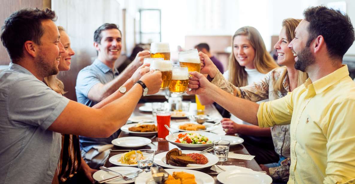 Delicious Food Tour by Prague Food Tour - Your First Tasting Stop: Beer, Wine, and Czech Comfort Food