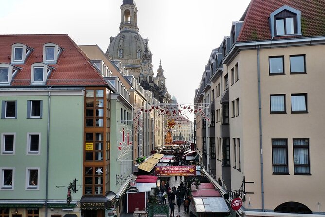 Dresden Christmas Markets And Old Town Tour - From Prague - Stallhof and the Striezelmarkt/Altmarkt area: your Christmas atmosphere hits