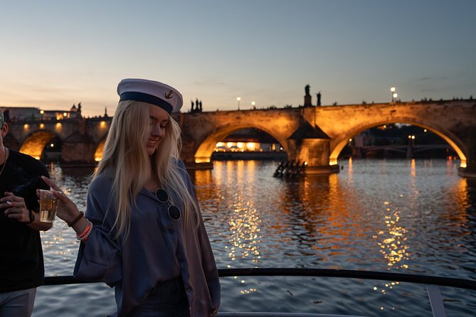 Drunken Monkey Prague Boat Party w/ 2hr Open Bar, DJ & Club Entry - Group Size: Social Energy Without Being a Huge Crowd