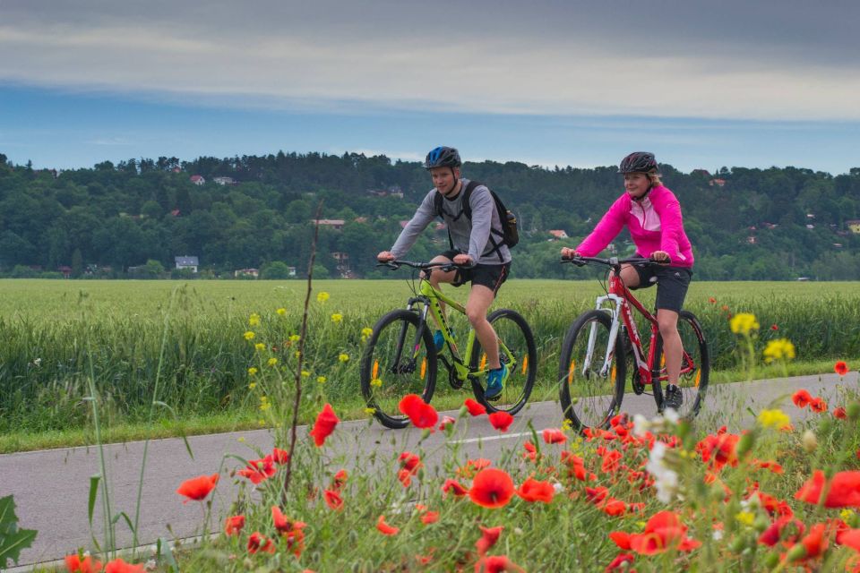 E-Bike Day Trip: Visit a Roman Castle and Taste Craft Beer - The Final Push Toward Všeradice: ~12 km, Countryside Quiet, and That Hill Above