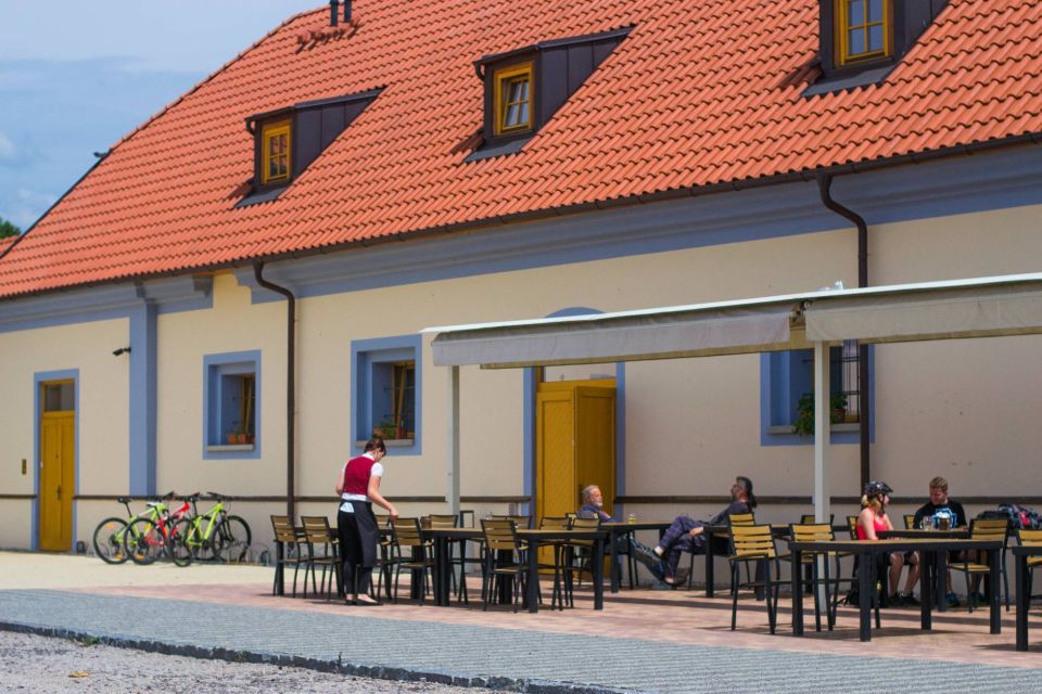 E-Bike Day Trip: Visit a Roman Castle and Taste Craft Beer - Karlstejn Castle Stop: A 15th-Century Hour With Big-View Payoff
