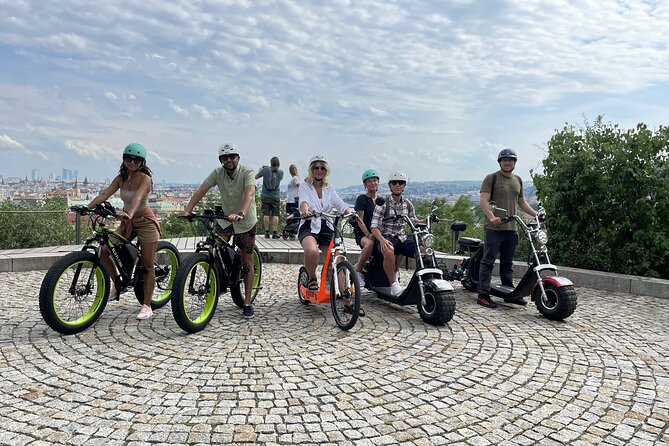 E-Bike, E-Scooter Viewpoint Fun Tour - Why This Prague E-Bike and E-Scooter Tour Works So Well