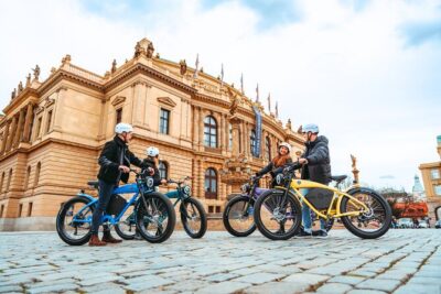 E-BIKE TOUR: 10 Must-See Landmarks & Viewpoints in Prague 1-8per. - Kafka Museum Area and Rudolfinum: Art, Architecture, and Real Details