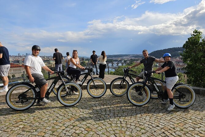 Ebike tour in Prague - Express Tour - Letná Viewpoint: The Line of Five Bridges