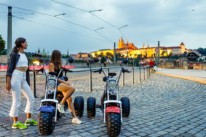 Electric Trike Tour in Prague - City Sightseeing & Fun Riding - Prague Castle Outside and Strahov Monastery Beer: Big Sights Without the Long Lines