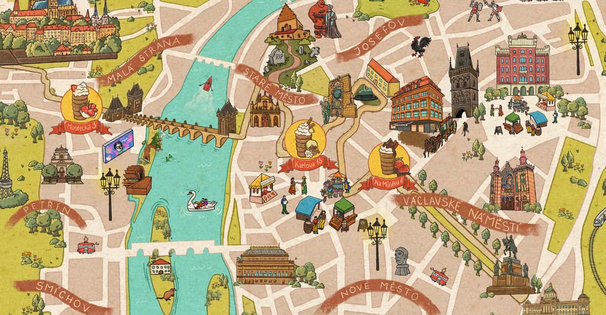 Explore Prague with our chimney cake Prague trail! - The Idea: Food-Forward Prague With a Built-In Photo Hunt