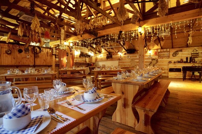 Folk Dinner Experience in Prague with Transportation - Menu choices in advance: vegetarian, pork, or chicken