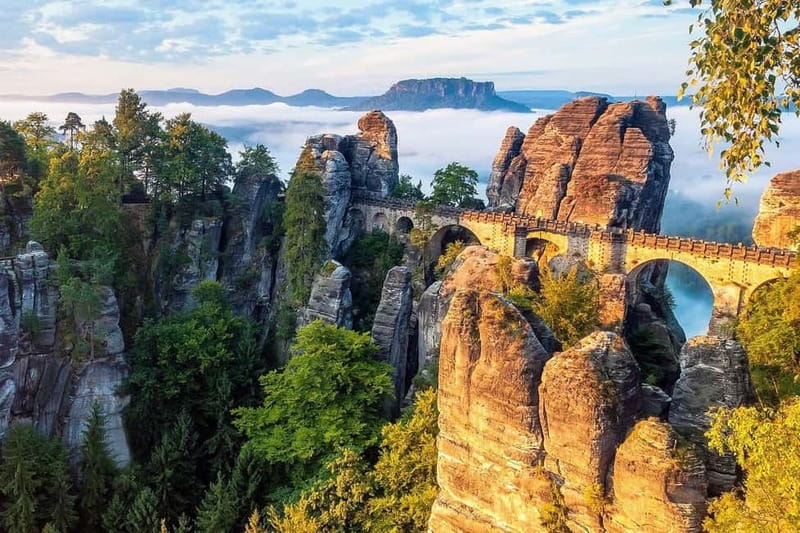 From Prague: Bohemian & Saxon Switzerland All Inclusive Tour - Tisa Rocks: The Narnia Rock Labyrinth Walk