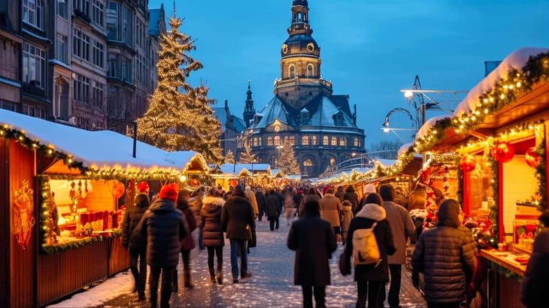 From Prague: Dresden Christmas markets and old town tour - Door-to-door pickup and the private-drive advantage