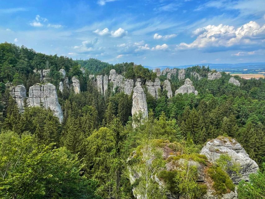 From Prague: Full-Day Bohemian Paradise Guided Hiking Trip - Mary’s Rock viewpoint and the Castle View: two quick hits of panorama