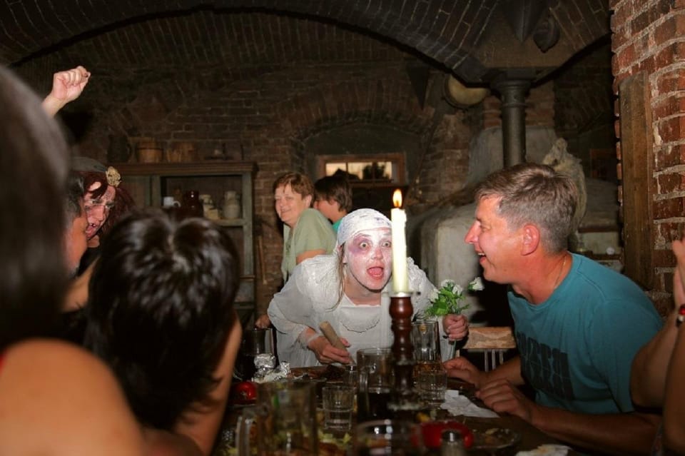 From Prague: Medieval Dinner, Show, Castle and Brewery - The Dětenice brewery tour: copper kettles, open-fire brewing, and beer tasting