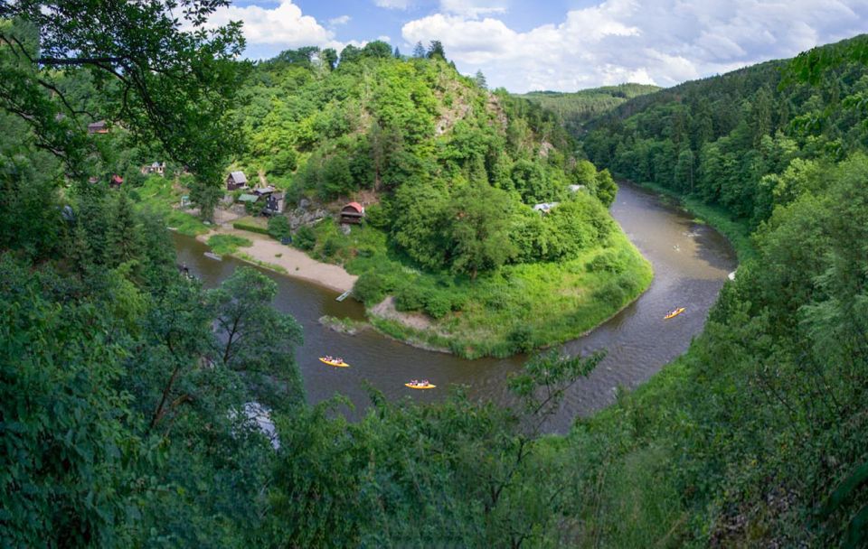 From Prague: Sazava River Canoe Day Trip for All Levels - The Sazava River stretch: gentle flow with real moments