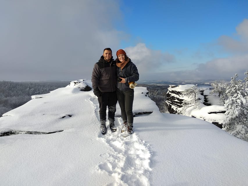 From Prague: Terezin Camp and Bohemian Switzerland Day Trip - Bastei Bridge of Saxony: the big-view finale