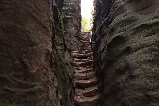 Full day trip to Bohemian Paradise UNESCO park - Prachov Rocks Rock Town: viewpoints, stairs, and a 6 km hike