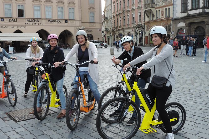 Grand City Tour of Prague on Cruiser e-Bikes or e-Scooters - Who this tour suits best (and who should choose something else)