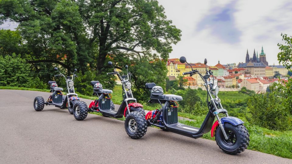 Grand City Tour on Electric Trike in Prague - Live Guided - Starting at Štěpánská 55: what the ride feels like from minute one