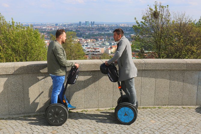 Grandiose half-day guided tour of Prague on Segway and eScooter - Modern Prague meets national pride: Dancing House and the National Theatre