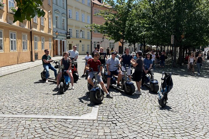 Guided sightseeing e-scooter tour of Prague: 2 hours - Staroměstské náměstí and the Astronomical Clock quick-hit photo stops