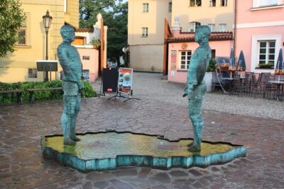 Hidden gems of Prague & City sightseeing - Walking tour - Wenceslas Square and the National Museum view you can catch quickly