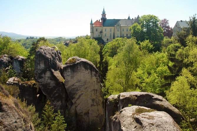 Hiking in fantastic Czech Paradise - Full Day Trip from Prague - Stop 1: Bohemian Paradise and the Rough Rock Trail through sandstone viewpoints