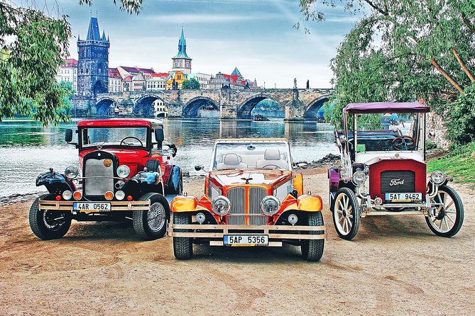 Karlstejn Castle in Vintage Convertible Car - Hotel Pickup in Central Prague: Why the Start Feels Effortless
