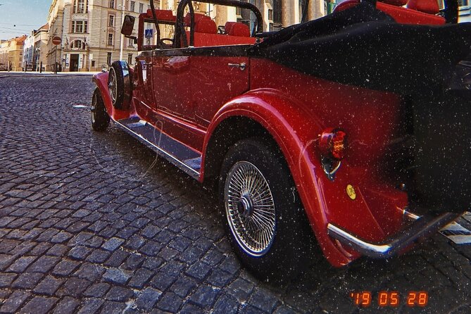Karlstejn Castle in Vintage Convertible Car - What You’re Paying For: Value of $677 per Group for Up to 5