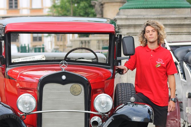 Kutná Hora Medieval Town in Vintage Cabrio car - Price and time: what $755.81 per group really buys you