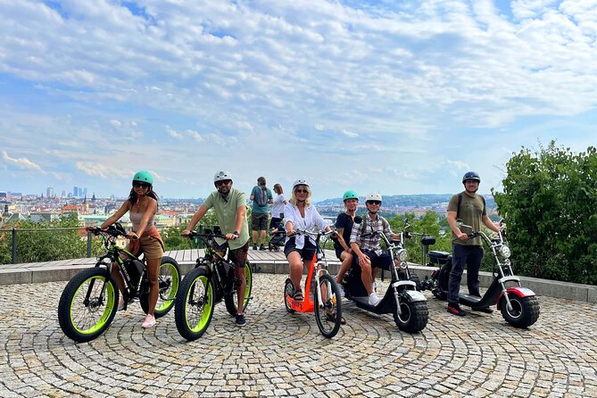 Live-Guided ️Trike-Harley️ Viewpoints tour of Prague - Strahov Monastery Brewery and the finish back at Maltezské náměstí