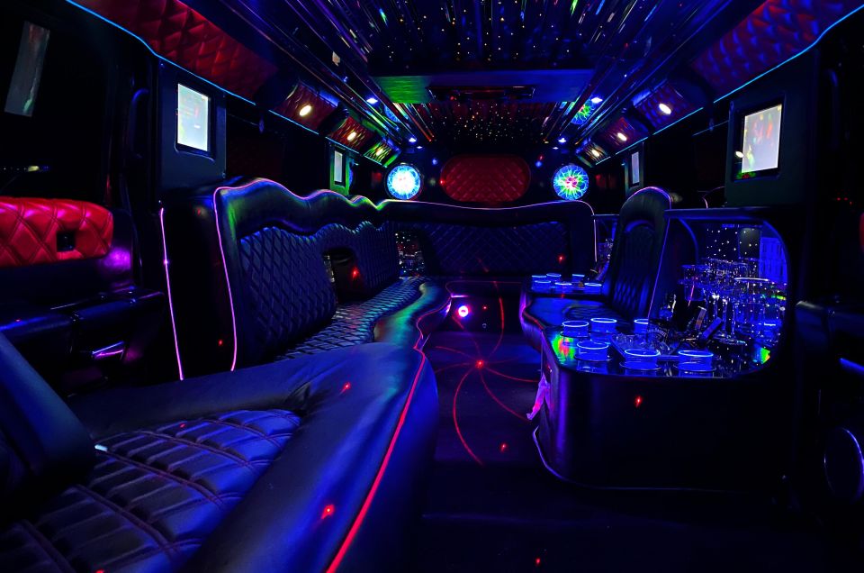 Long Hummer or Cadillac Limousine Party Ride - The 1-Hour Party Tour Around Prague (with drinks included)