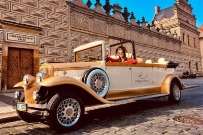 Luxury vintage car cabro replica tour to Carlsbad - Prague to Carlsbad in under two hours: the sweet spot