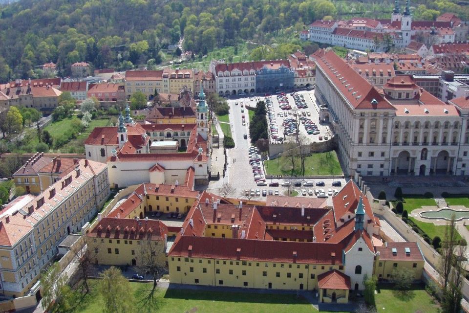 Mozart's Prague: Old Town, Lesser Town & Czech Museum Tour - Old Town walking: Golden Angel House and Estates Theatre