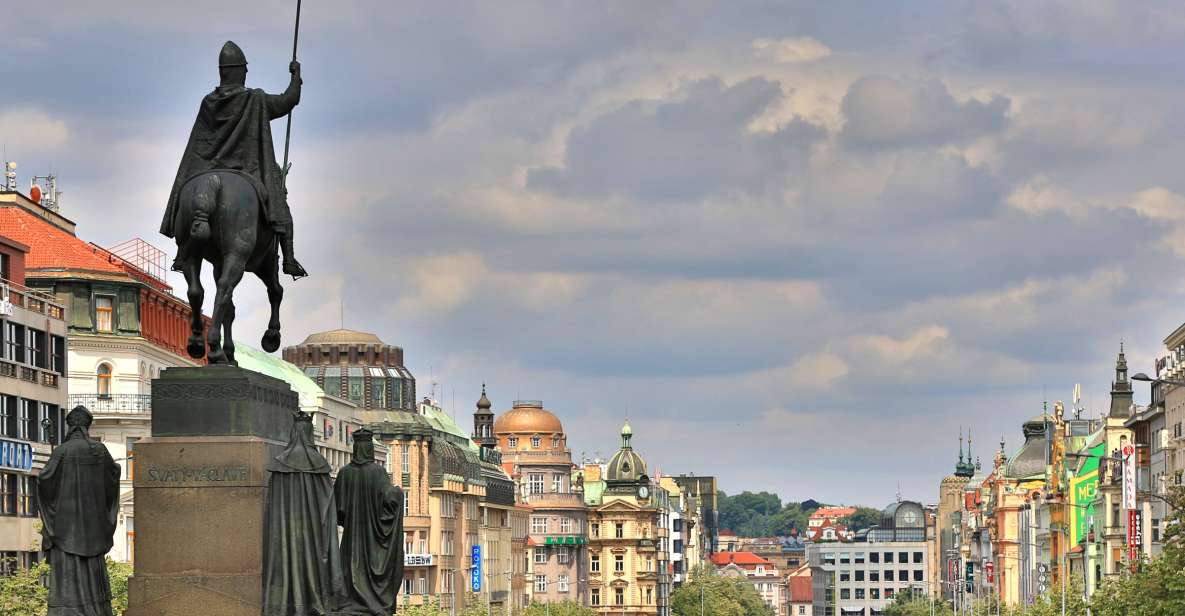 Old Town Prague Walking Tour - Wenceslas Square: where public life happens