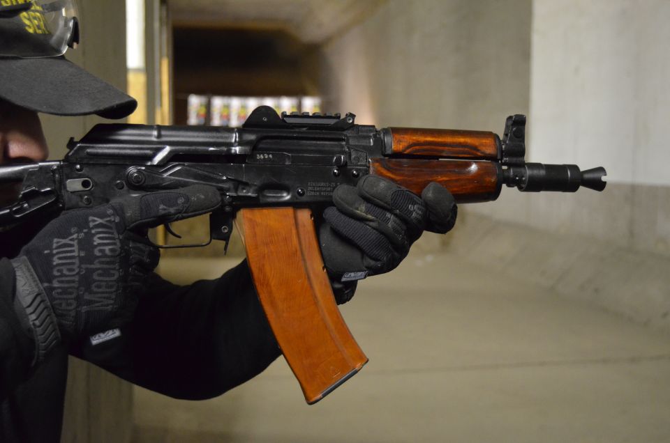 Prague: 1.5-Hour AK47 Shooting Range Experience - A modern Prague range built for supervised shooting