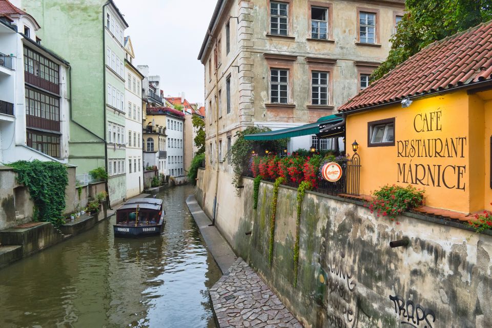 Prague: 1.5-Hour River Boat Cruise and Guided Tour - From the Charles Bridge area to Čertovka: your 45-minute river views
