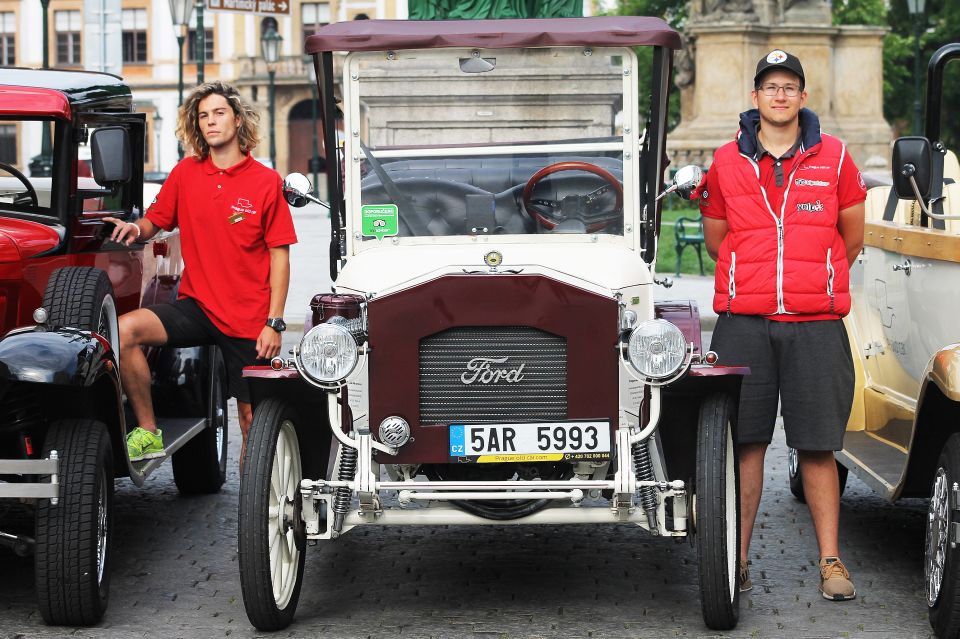 Prague: 1-Hour Vintage Car Tour - The optional roses and champagne idea (and the part you should know)